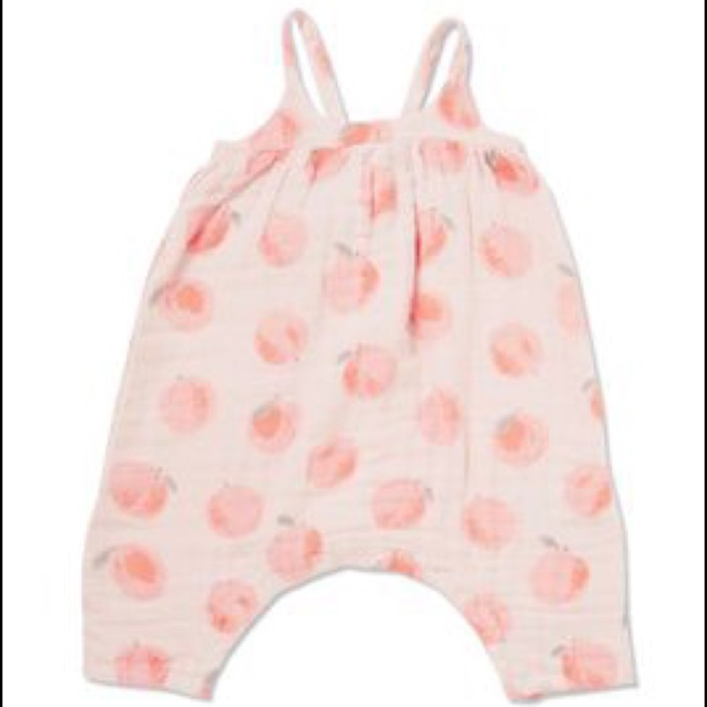 Angel dear peach romper